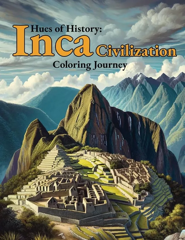 Hues of History: Inca Civilization: A Coloring Journey Through the Art and Heritage of Ancient Incas — تصویر 1