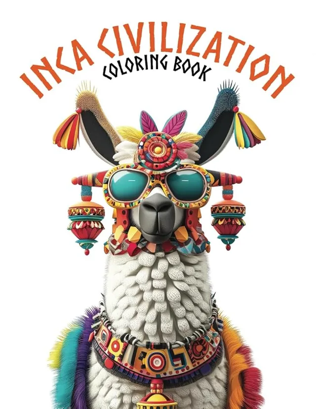 Inca Civilization: Coloring Journey Through the Art and Heritage of Ancient Incas (Hues of History Series) (Ancient Palette) — تصویر 1