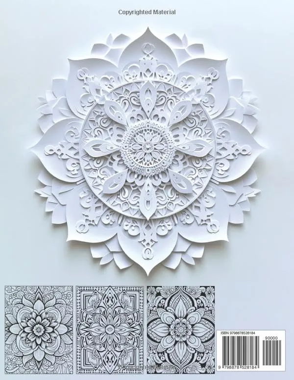 Mindful Mandala Patterns Adult Coloring Book for Relaxation & Reflection: Unwind, Create, and Inspire Calm with Detailed Mandalas for Adult ... and Stress Relief (Infinity Mandala Series) — تصویر 2