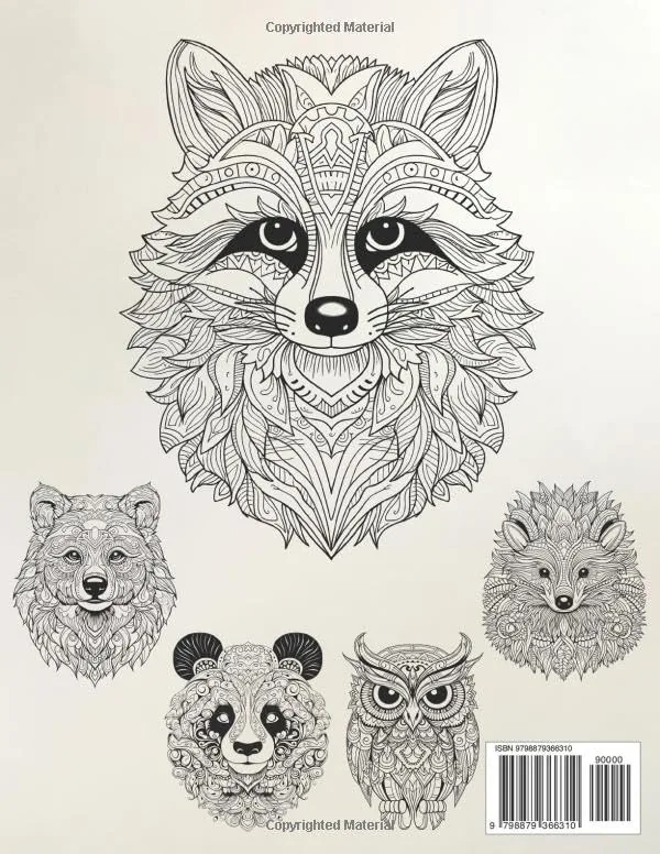 Animals Mandala Patterns — تصویر 3