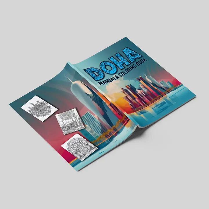 Doha Mandala Coloring Book — تصویر 1