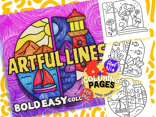 Simple Art Coloring Book — تصویر 1