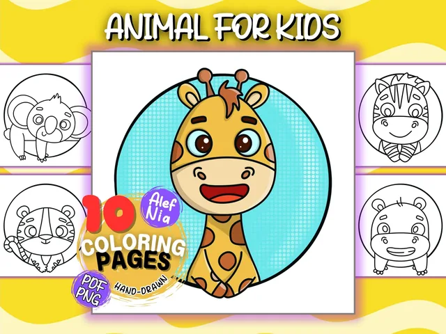 Baby Animal Coloring for Kids — تصویر 1