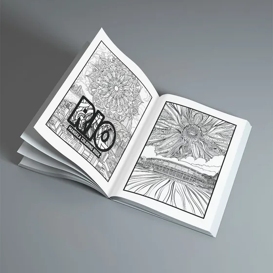 Rio Mandala Coloring Book — تصویر 2